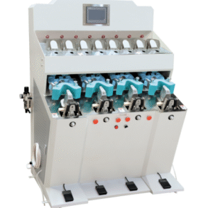 Microcomputer Four Cold & Eight Hot Heel Shaping Machine